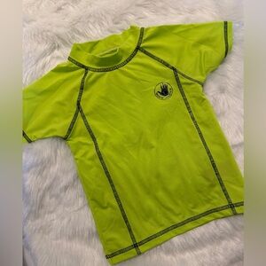 Lime Green Body Guard Rash Guard
